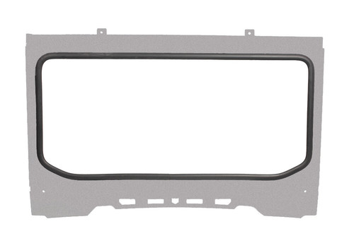 FRONT WINDSHIELD SPARKLE SILVER METALLIC
