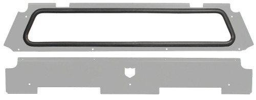 REAR WINDSHIELD TITANIUM MATTE METALLIC