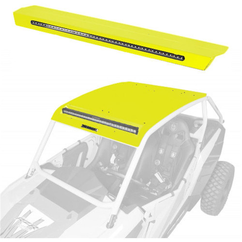 ASYLUM ROOF W/REAR LIGHT & LIGHT BAR POCKET LIME SQUEEZE