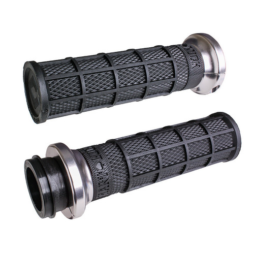 LOCK-ON HART-LUCK FULL-WAFFLE BLACK/SILVER CABLE 1"