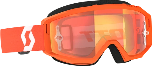PRIMAL GOGGLE ORANGE/WHITE ORANGE CHROME WORKS
