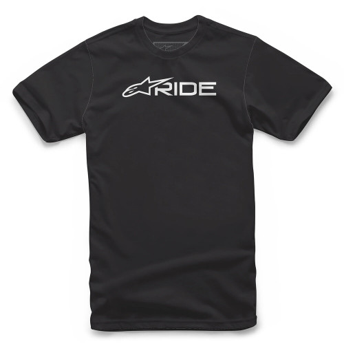 RIDE 3.0 TEE BLACK/WHITE MD