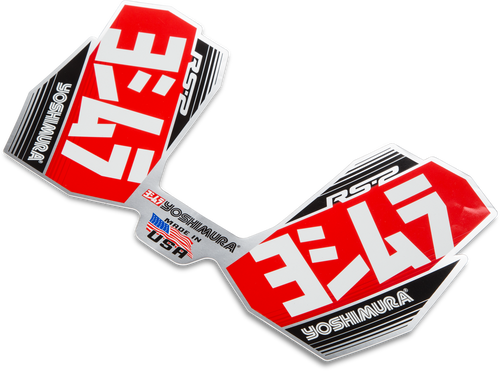MUFFLER LOGO DECAL RS-2 OFF-ROAD V2