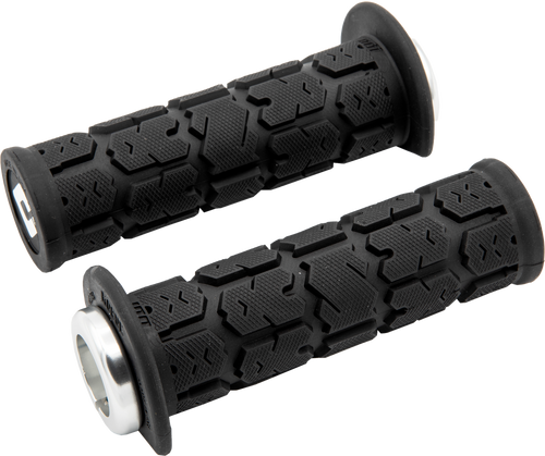 ATV/PWC ROGUE LOCKON GRIP 125MM BLACK/SILVER