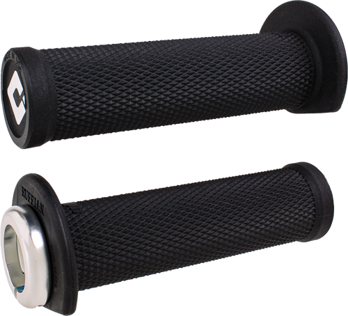 ATV/PWC RUFFIAN LOCKON GRIP 125MM BLACK/SILVER