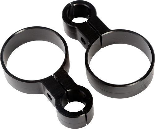 H/D BILLET SHOCK RESI MOUNTS BLACK
