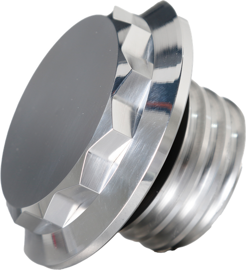 H/D BILLET 12 POINT VENTED POLISHED FUEL CAP