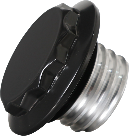 H/D BILLET 12 POINT NON-VENTED BLACK FUEL CAP