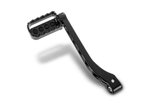 MX STYLE SHIFT ARM BLACK W/ TOE PEG