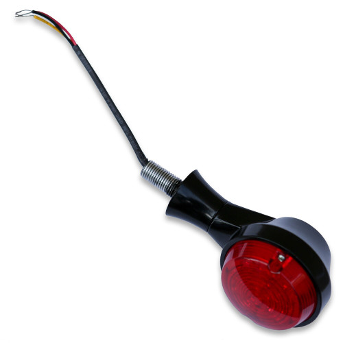LED TURN SIGNAL RED UNIV BLACK PR