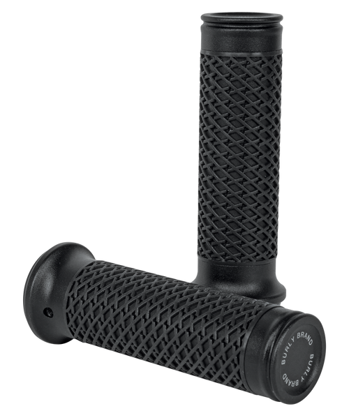 SLASH CUT GRIP SET 7/8" PR BLACK