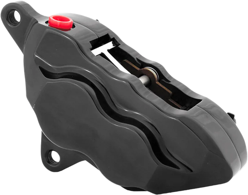 4 PISTON FRONT CALIPER L/H BLACK 84-99 W/ 11.5" ROTOR