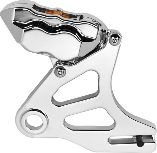 4 PIST REAR CALIPER KIT CHROME ST 18-UP