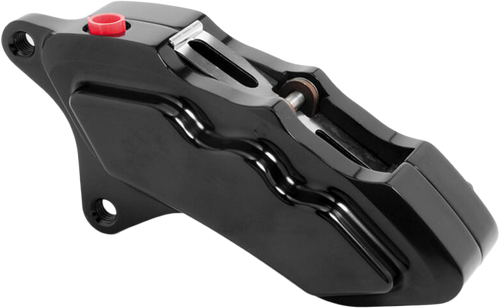 6 PIST DIFF FRONT CALIPER L/H BLACK 00-UP W/ 11.5" ROTOR