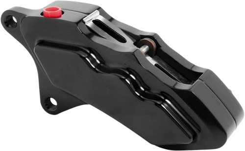 6 PIST DIFF FRONT CALIPER L/H BLACK 00-UP W/ 11.5" ROTOR