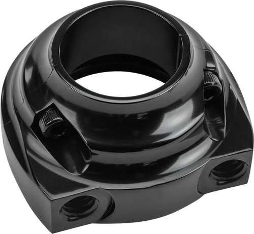 THROTTLE HOUSING DUAL CABLE THREAD IN, BLACK