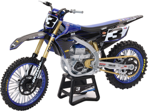 1:12 SCALE YAMAHA TEAM YZ450F ELI TOMAC #3 W/#1 SX/MX