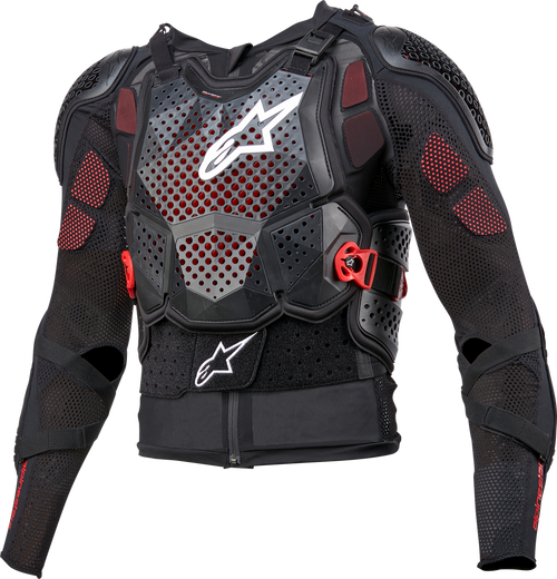 BIONIC TECH V3 PROTECTION JACKET BLK/WHT/RED LG