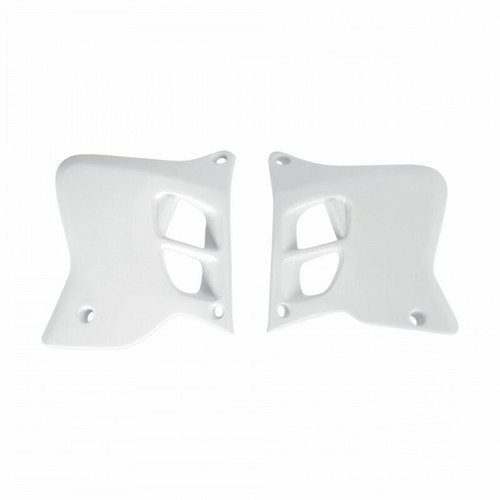 RADIATOR SCOOPS YZ125/250 WHITE