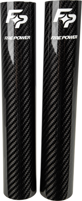 CARBON FIBER FORK SHIELD LOWER 52 MM X 260 MM