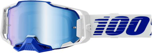 ARMEGA GOGGLE BLUE W/BLUE MIRROR LENS