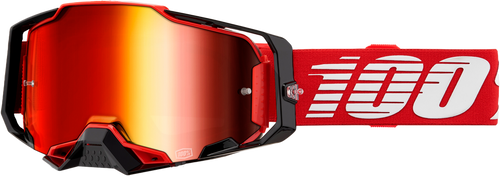 ARMEGA GOGGLE RED MIRROR RED LENS