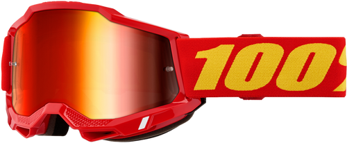 ACCURI 2 GOGGLE RED MIRROR RED LENS