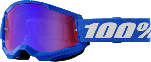 STRATA 2 GOGGLE BLUE MIRROR RED/BLUE LENS