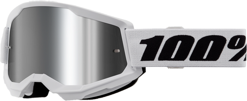 STRATA 2 GOGGLE WHITE MIRROR SILVER LENS