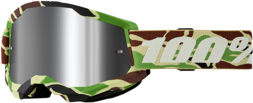 STRATA 2 GOGGLE WAR CAMO MIRROR SILVER LENS