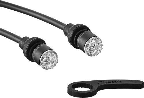TS TAIL/BRAKE LIGHT UNIT S PAIR MATTE BLACK
