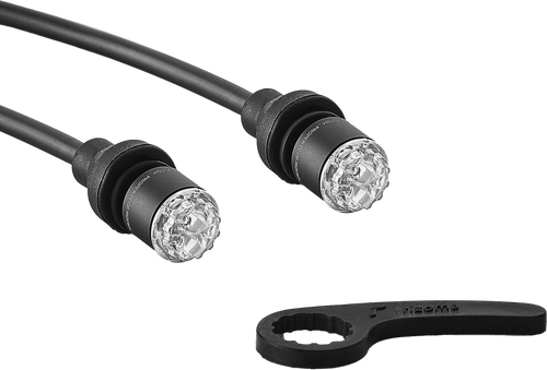 TURN SIGNAL LIGHT UNIT PAIR MATTE BLACK