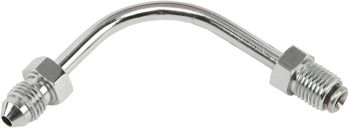 Jic To -3 Tube Adapter 90 Degree Long Chrome 3/8"