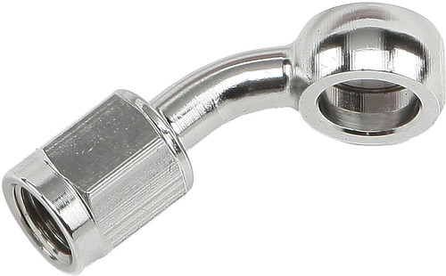 Rear Brake Adapter 45 Degree Chrome