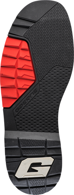 SG22 BOOT SOLE PAIR BLACK/RED SZ 13