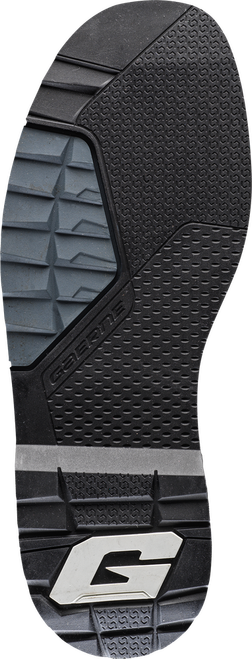 SG22 BOOT SOLE PAIR BLACK/GREY SZ 09
