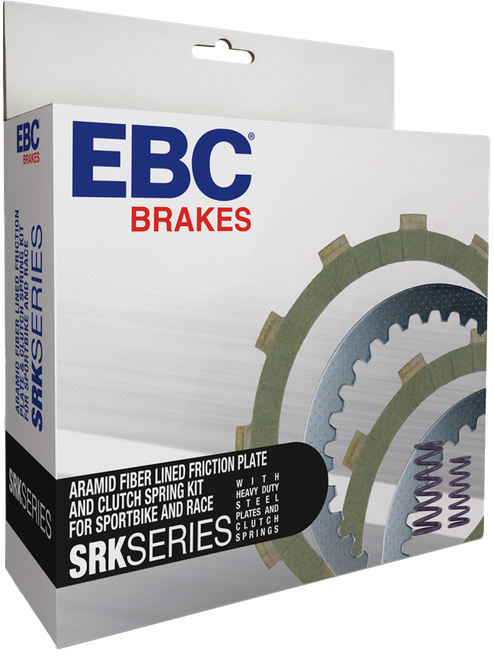 CLUTCH KIT SRK COMPLETE FIBER/STEEL/SPRINGS KAW