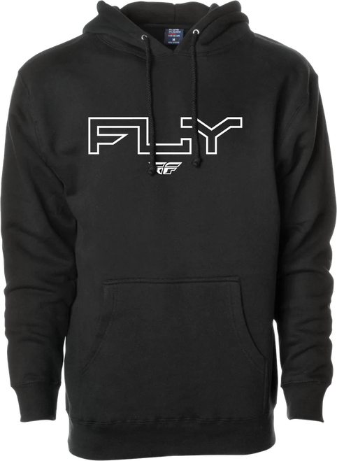 YOUTH FLY EDGE HOODIE BLACK YL/YX