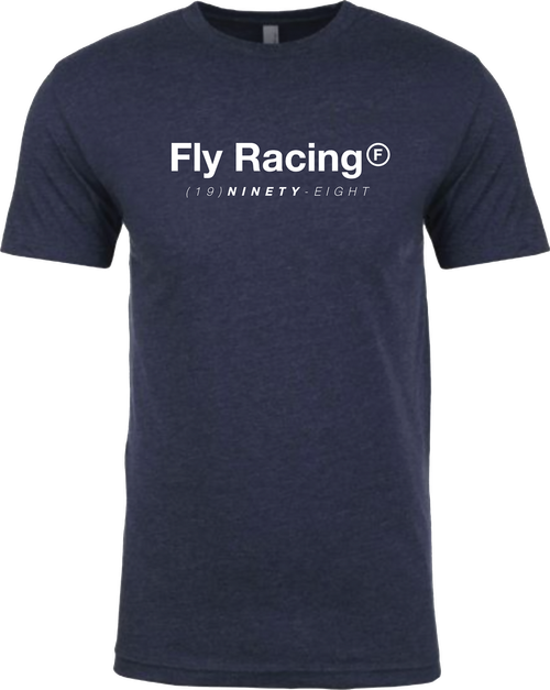 FLY TRADEMARK TEE MIDNIGHT NAVY LG