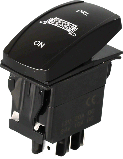 DRL 3 POSITION LED SWITCH PRO BACKLIT