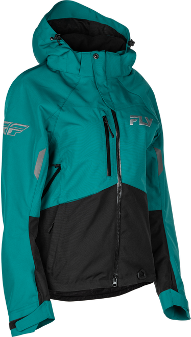 WOMEN'S CARBON JACKET DEEP LAKE/BLACK LG