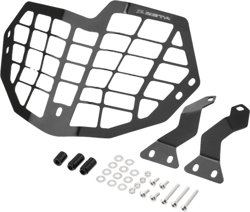 HEADLIGHT GUARD BLACK HON