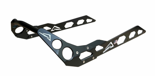 REAR BUMPER FLAT BLACK S/D 165" EXPERT