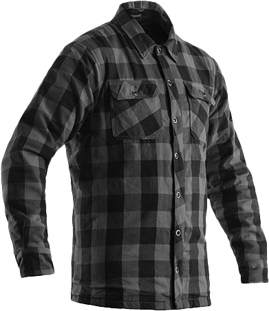 LUMBERJACK CE SHIRT GREY CHECK TEXTILE SM