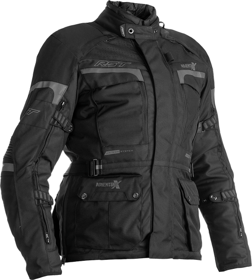 LADIES PRO SERIES ADVENTURE-X CE JACKET BLK/BLK TEXTILE MD