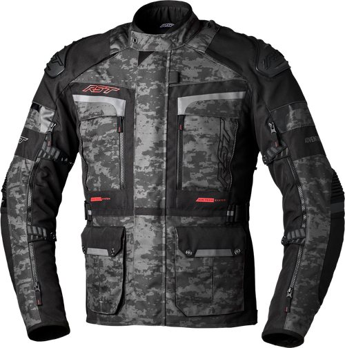 PRO SERIES ADVENTURE-X CE JACKET GREY CAMO TEXTILE SM