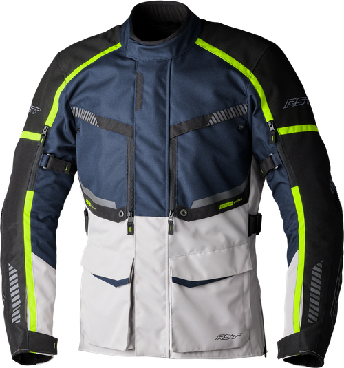 MAVERICK EVO CE JACKET NAVY/SILVER TEXTILE 3XL