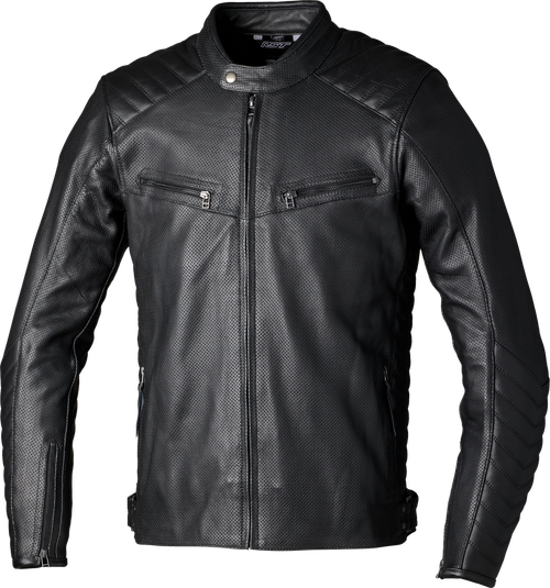 ROADSTER AIR CE JACKET BLACK LEATHER 4XL