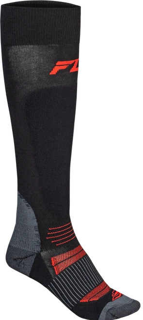 SNOW MIDWEIGHT WOOL SOCK BLACK LG/XL