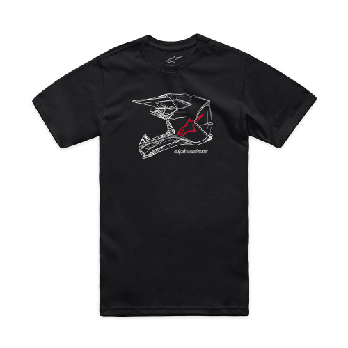 MX HELMET CSF TEE BLACK 2X